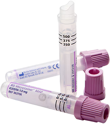 BD Microtainer® MAP para proceso automatizado